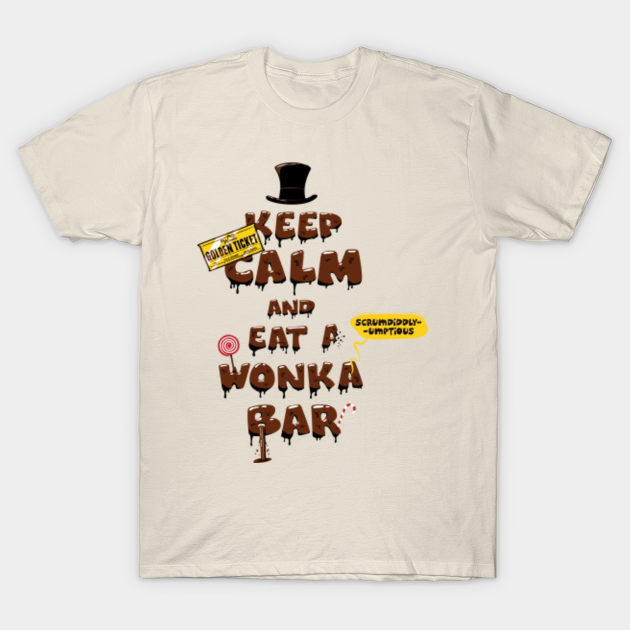 willy wonka and the chocolate factory t shirt